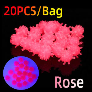 ICERIO 20PCS/Bag Carp Pop Up Fishing Floating Boilies Bait Elastic Corn Flavour Lures Bottom Rig Material Saltwater Freshwater