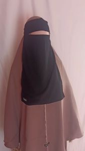 Cadar Bandana Niqab Niqob Bandana Bahan Ceruty Baby Doll Premium Bisa COD