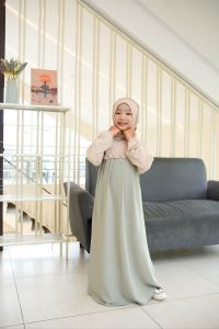 GAMIS ANAK DIVANA DRESS USIA 2-12 TAHUN BAHAN CRINKLE AIRFLOW
