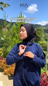 HIA Everywear Careena Top Baju Atasan Olahraga Wanita Dry Fit