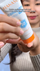 Hanasui Collagen Sunscreen SPF30 – Mencerahkan Tak Berminyak & No Whitecast Kulit Glowing