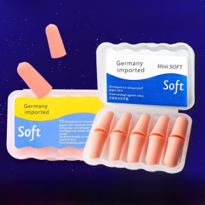 Ohroax Noise-Cancelling Earplugs Sleep Aid for Snoring Prevention Female Special Design Dormitory Sleeping Aid Soundproofing