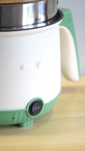 Dreepor 1.8L Electric Rice Cooker Multifunctional hot pot Non-stick Inner pot Electric Heating Pot Mini Cooker