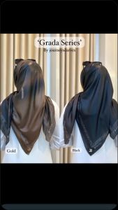 HIJAB SEGI EMPAT JOURNEY TERBARU GRADASI SERIES // KERUDUNG VOAL PREMIUM