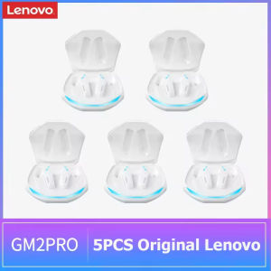 Lenovo | New Lenovo GM2 Pro Bluetooth Earphones Ultra Low Latency With Long Standby Headphones HD Call Dolby Stereo Sound Music Earbuds