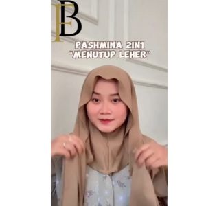 Pashmina Instan Fahira Inner Menutup Leher Sapndek Jersey