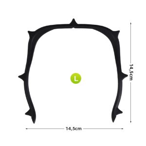 1 Bộ Khung Nha Khoa Sợi Carbon Hình Chữ U Kẹp Miệng Có Thể Tiệt Trùng Giá Đỡ Khăn Cao Su Dụng Cụ Nha Sĩ Dùng Trong Chăm Sóc Răng Miệng