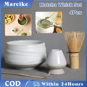 Japanese Matcha Tea Set Matcha Whisk Set and Matcha Bowl Bamboo Matcha Whisk and Scoop