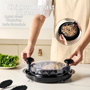 Multi-Function Chicken Slicer with Non-Heat Conducting Base Suction Cup