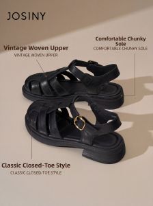 Josiny | Roman Style Breathable Open Toe Sandals for Women