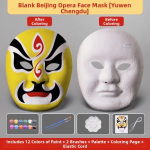 GAGAXIONG | Handmade DIY Blank Painting Canvas Semi-finished With Pattern White Base