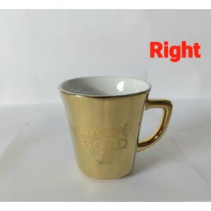 Coffee Cup Nescafe Gold Original Limited Edition Mug Cawan Kopi Nescafe Dolce Gusto cups Heat protection cups金色咖啡杯