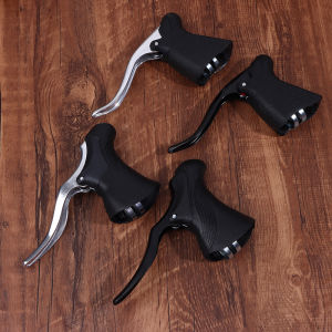 OUHOE | New Bicycle Brake Handle Road Bike Anti-slip Aluminum Front Rear Brake Levers Drop Bar Bicycle Brake Lever Handlebar BrakeAcc