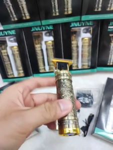 JNUYNE 3-in-1 Professional Hair Trimmer Rechargeable USB-C Charging Waterproof Gunting Rambut Hair Beard & Nose Trimmer Grooming Set For Men