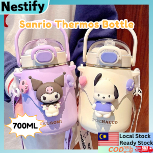 316 stainless 700ml Bottle Water Bottle Kids With Straw Drinking Bottles Botol Air 316 不锈钢儿童水杯水瓶 Sanrio High-Quality Large Capacity Thermos Cup