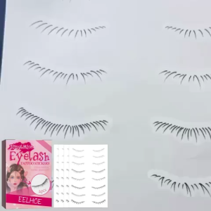 EELHOE Lazy Eyelash Patch Soft Curly and Long One Piece Eye Makeup Patch Easy to Wear