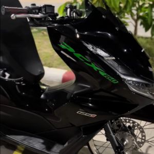 Honda PCX 160 dán phản quang Honda Wing xe máy kính chắn gió bên đuôi fairing kéo hoa Đề can trang trí pcx160 Logo sửa đổi phụ kiện Sticker