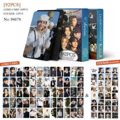 Bandai | 55 BTS Photocards LOMO CARD ARIRANG V Jung Kook BT Album Star Collection Card Fans KPOP Star Periphery Exchange Gifts.