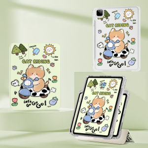 KENKE【Full color series】 iPad cartoon cute animal Detachable 2-in-1 case Full color back panel for iPad 2022 M2 Pro 11 Pro 12.9 Air 4 Air 5 ipad 10th gen 7th 8th 9th mini 6 cover [With pencil slot]【Horizontal and vertical support mode】