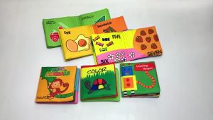 WDS Buku Bantal Bayi Soft Book Mainan Edukasi Buku Anak Bantal Buku Kain Bayi Buku Cerita Pillow Cloth Book