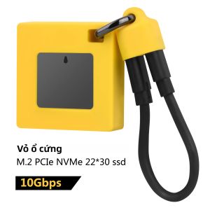 Vỏ Bảo Vệ Mini Từ Tính Cho Ổ Cứng SSD M.2 NVMe 2230 Loại C USB 3.2 Gen 2 10Gbps Dung Lượng 2TB Vỏ Ổ Cứng SSD PCIe