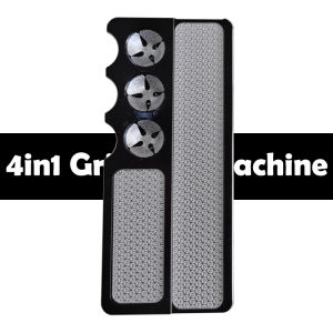 Billiard Cue for Leather Tip Repair Tools Four-in-One Multi-Functional Grinding Rod Head Needle Wake-up Device Arc Rod Repair Device