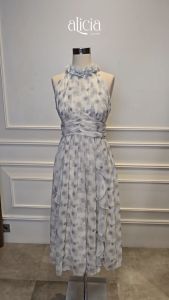 Alicia Couture - Ready Stock - Edelyn Vintage Dress - Dress Wanita Korean Style