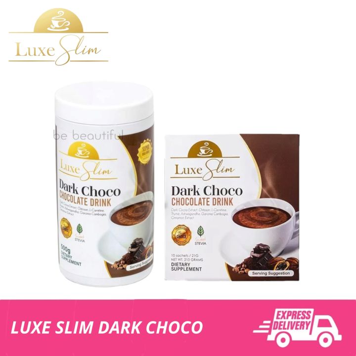 Luxe Slim Dark Choco (Chocolate Drink) 10 sachets | Luxe Slim Dark