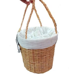 Tas jinjing rotan - tas rotan anyaman - tas cantik