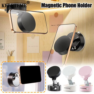 Kebememe hai mặt núm hút cao su Giá để điện thoại đa chức năng có thể gập lại lưu trữ chủ hút chân không giá để điện thoại