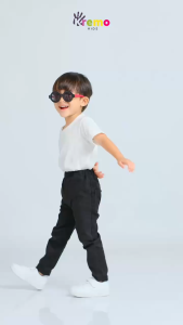 Celana Panjang Chinos Kafka Anak Laki-laki Bahan Katun Umur 3 - 12 tahun by Kremo Kids