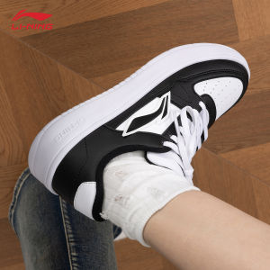Li-Ning | Giày Thể Thao Mũi Dày Trắng Đen Mùa Thu Cổ Điển Mới