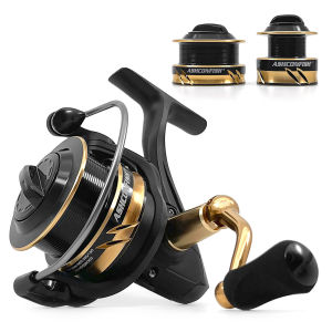 Ashconfish AF-Series Spinning Reel Metallic Spinning Fishing Reel Shallow Cup 8BB 12KG Max Drag 1000/2000/3000/4000/5000 Seawater/Freshwater Reel