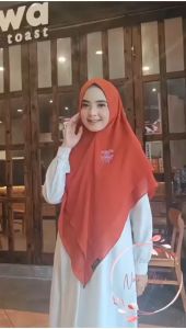 KERUDUNG SYARI TERBARU 2024 // KHIMAR SYAR I CERUTY 2 LAYER PAYET // HIJAB SIREN SWAROSKY JUMBO // KHIMAR 2 LAYER MEWAH