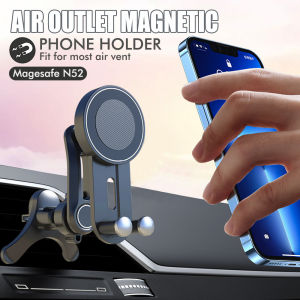 360° Adjustable N52 MagSafe Magnetic Car Air Vent Phone Holder Universal Auto Air Outlet Cell Phone Mount For Smartphones