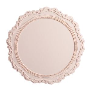 Nordic Style Thick Round Silicone Pad with Relief Design