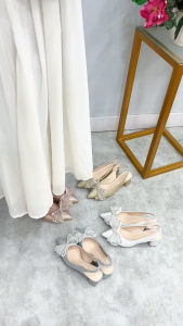 Viditi Natasha Sling Back Block Heels | Shoes | Sepatu Import Wanita | Nikahan | Wisuda | Sangjit