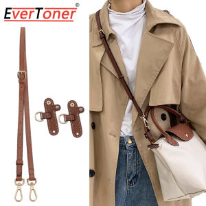 Dây đeo vai túi cho Longchamp ngắn túi xách tay có thể điều chỉnh miễn phí đấm sửa đổi Messenger dây đeo da thật dây đeo vai