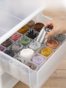 Japan Import Nakaya Socks Storage Box Can Be Patchwork Small Items Finishing Box Glove Box Drawer Box Suit