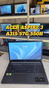 LAPTOP ACER GAMING 3 A315-57G-550H CORE I5-1035G1 RAM 8GB SSD 256GB + HDD 1TB VGA NVIDIA 2GB 15.6 INCH FHD