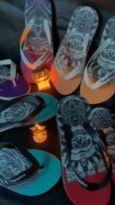 SV7N 077 Sandal Jepit Pria Dewasa UK 36-43 Dan Anak anak UK 26-35 Sandal Distro Printing Sendal Pria