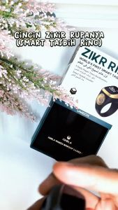 🔥SG Ready Stock🔥IQIBLA ZIKR RING ADL Smart Tasbih Tally Counter Ring for Muslims Zikr Digital Tasbeeh 5 Prayer Time LE