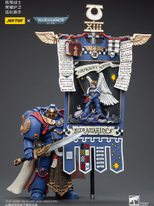 Joytoy Dark Source Warhammer Honor Guard Flag Bearer Extreme Warrior Battle Company Personal Bodyguard Collectible Figure
