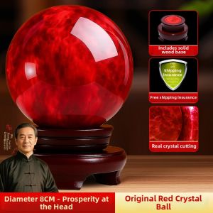 XINGYUE | Original Mineral Black Crystal Ball Fung Shui Ornament