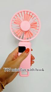 2024 Wind Cooling Foldable Mini Small Fan Portable Hand 5 Speed Personal Rechargeable Handheld Electric Fan