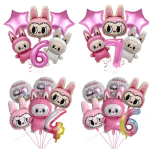 Cartoon Balloons Aluminum Foil Childrens Birthday Party Festival Decoration Set Holiday Decorative Balloons for Celebrations