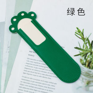 Cartoon Cat Claw PU Pen Bag Multi-Color Splicing Storage Bag for Students Stationery Leather Bag round Ball Pen Storage