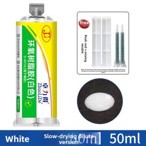 ZHUOLIDE | High Strength White Epoxy Resin Adhesive for Metal Glass Cast Iron Aluminum Steel Ceramic