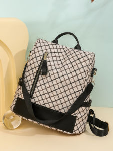 กระเป๋าเป้สะพายหลังผู้หญิงแบบลำลองขนาดใหญ่ กระเป๋าเดินทางแฟชั่น กระเป๋าใส่หนังสือ พิมพ์ลาย กระเป๋าเป้สะพายหลังแบบลำลองสำหรับเยาวชน