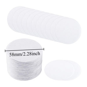100/200/400/600pcs Round Coffee Filter Paper Replaceme Moka Coffee Pot Filter for Espresso Machine Portafilter Moka Pot